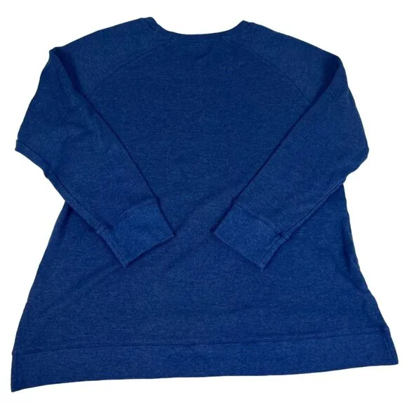 Rustic Ridge Pocket T-Shirt Men's Size XL Navy Round Neck Raglan Sleeve Pullover - Picture 4 of 4